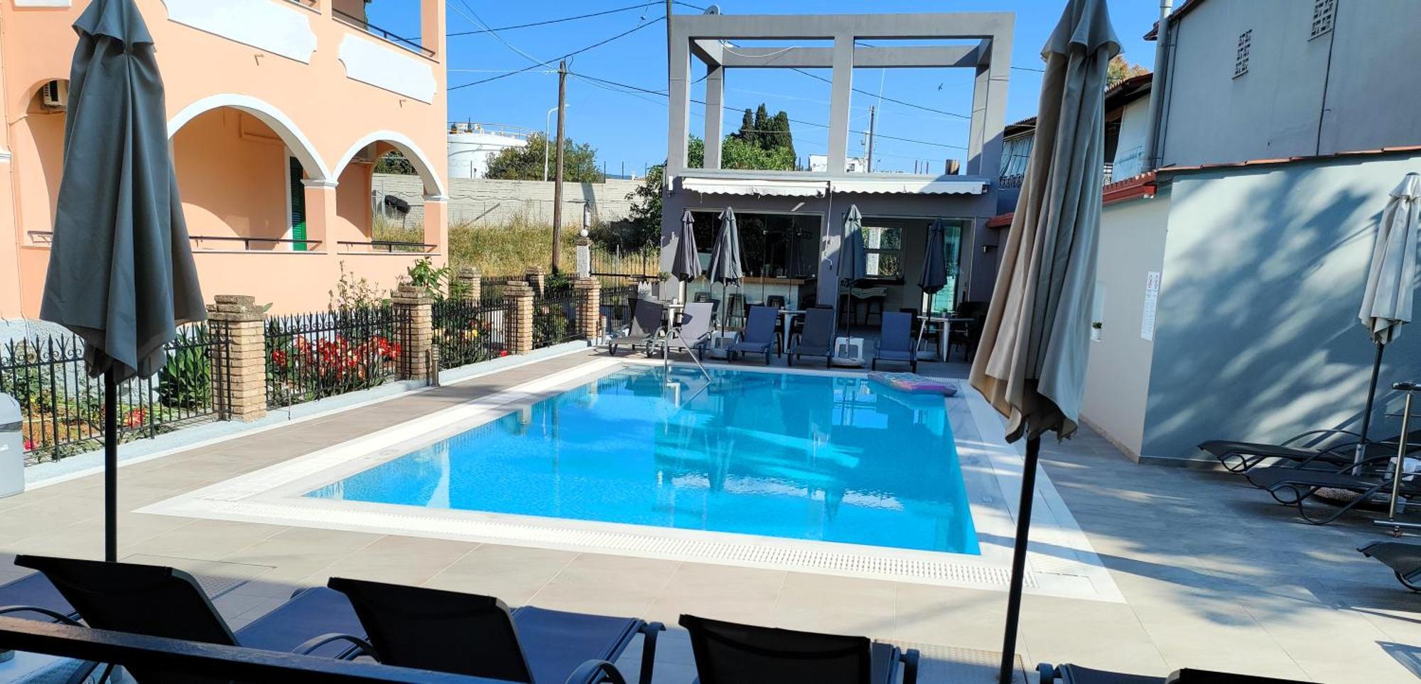 Dionisos Apts Gouvia By Estia Cameră foto